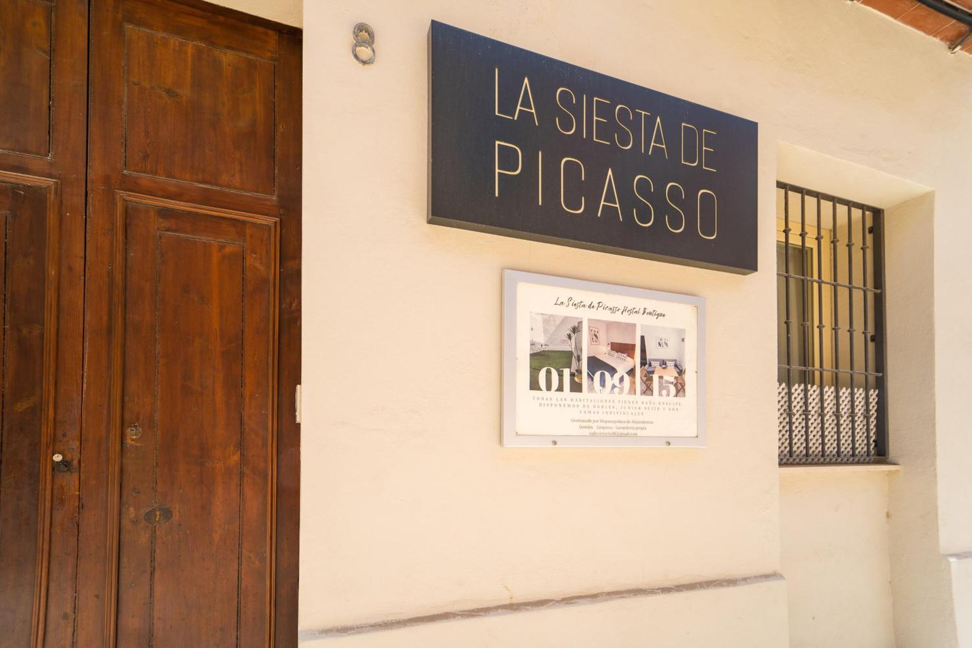 Отель La Siesta De Picasso Малага Экстерьер фото
